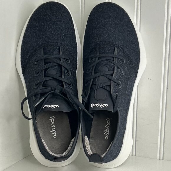 Allbirds Superlight Wool Runner Sneaker (Women) Size 9 in Natural Black - Picture 1 of 7